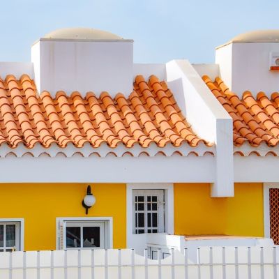 Telhados no Algarve